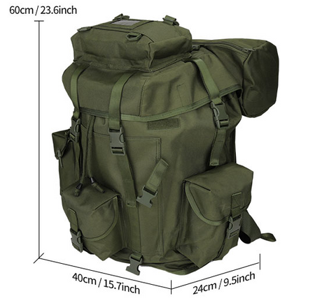 Heavy Duty Olive Drab olive drab Military Backpack Outdoor