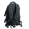 Laser Cut Black Military Backpack For Mens