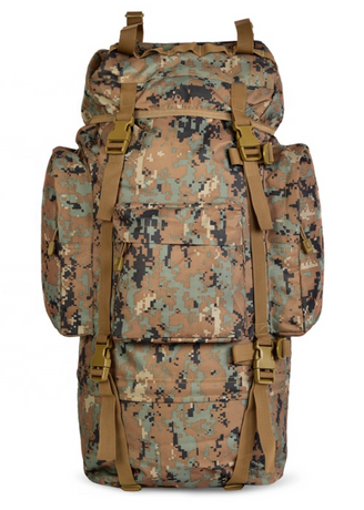 Internal Frame Tan Military Backpack For Hiking