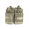 Double Stacker Molle System Hunting Outdoor Tactical Military Magazine Pouch