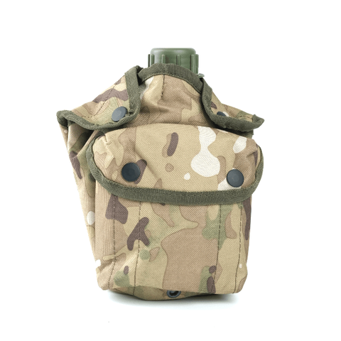 US Style Camouflage Bag Army Tactical Canteen Cover MOLLE Water Bottle Pouch