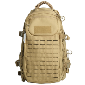 1050D Laser Cut 25L Nylon Outdoor Tactical Backpack for Hiking